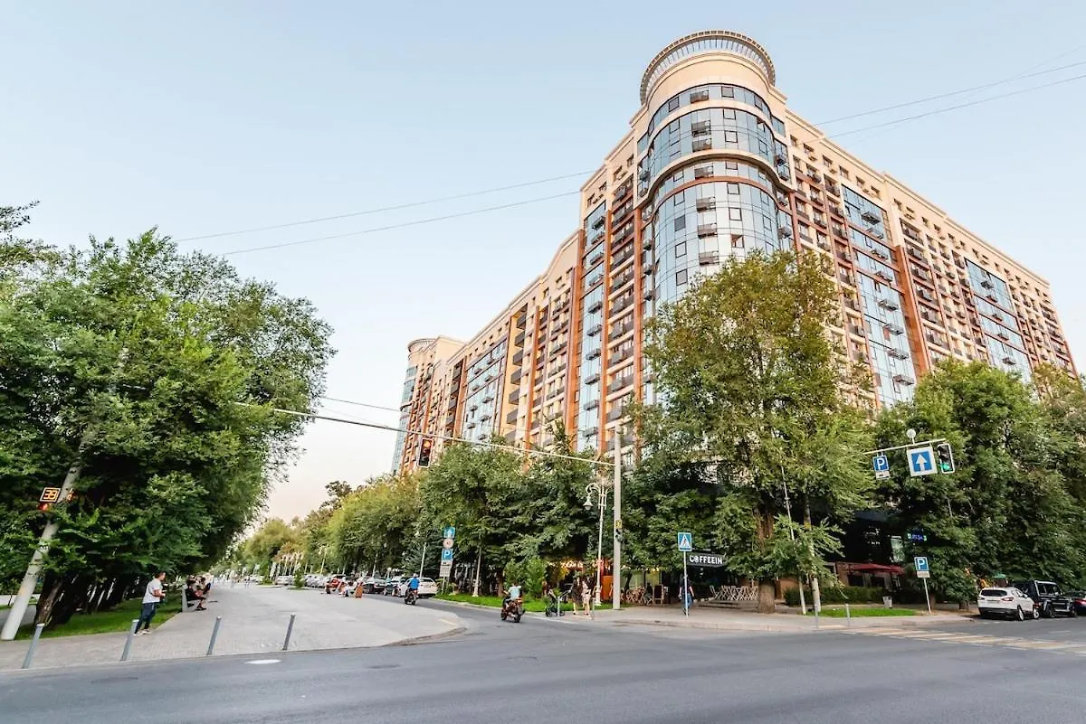 Apartmán Жк Арбат В Золотом Квадрате Almaty Kazachstán